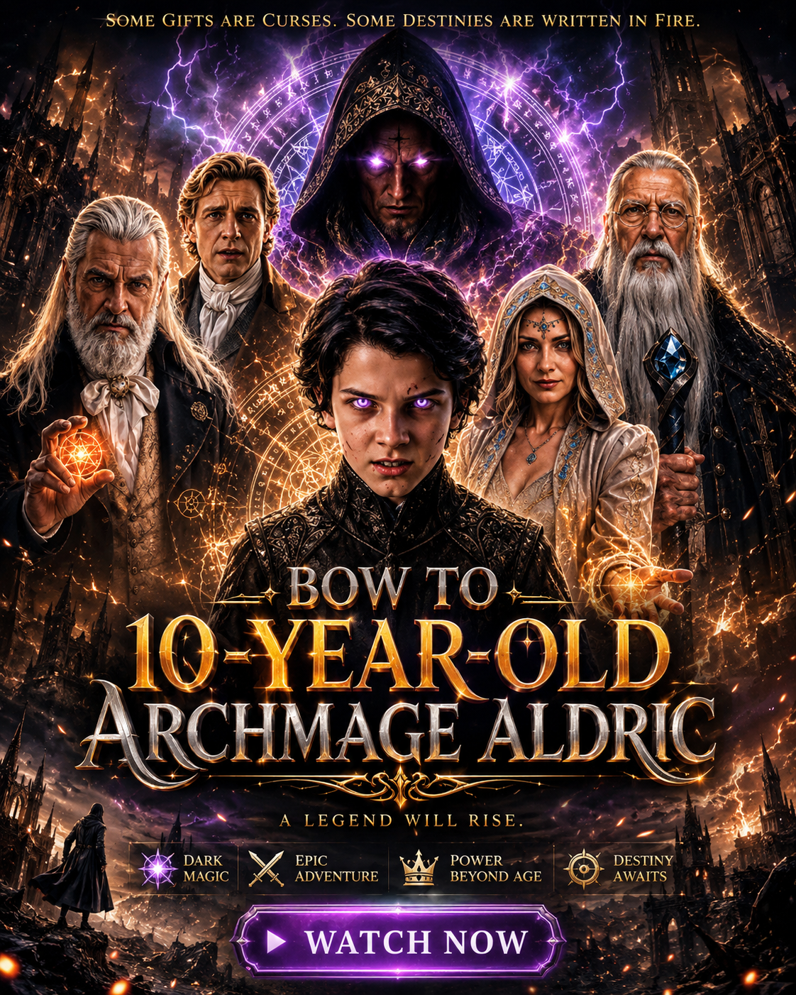 Bow to 10 Years Old Archmage Aldric (Full episodes)